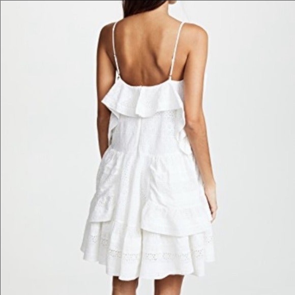 Needle & Thread Deconstructed Broderie Dress- Size Small - Picture 6 of 6